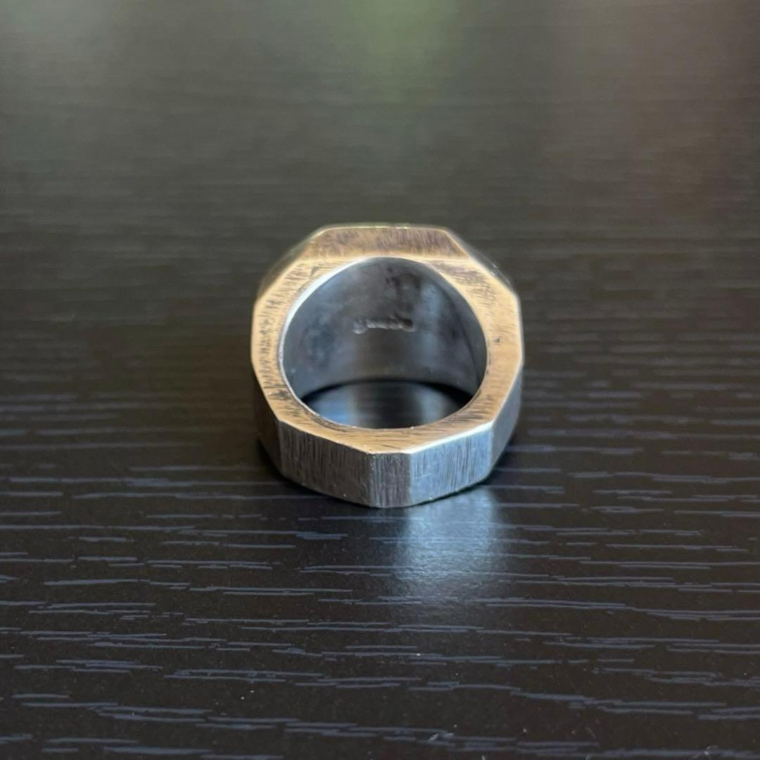 gunda ガンダ シンボル リング スカルモチーフ 約14号位