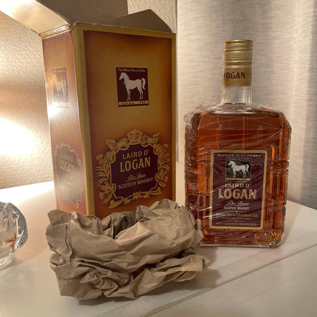ホワイトホースの高級品　LOGAN ローガン700ml 1970年代　最後