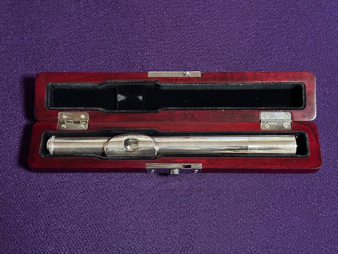s*a様 アンティーク YAMAHA全て銀製のフルートヘッドジョイント