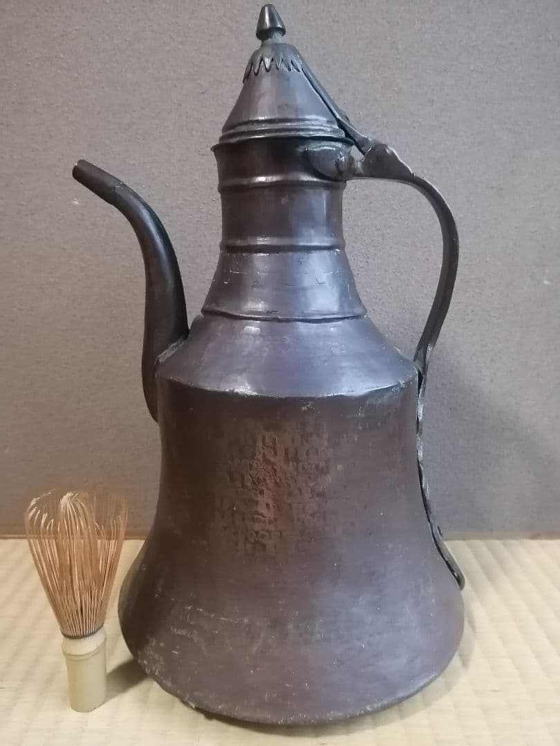 アンティーク ヨーロッパ 古い銅 薬缶 ケトル