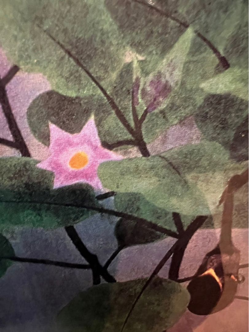 山口華楊 晨 アート 絵画 インテリア 額縁