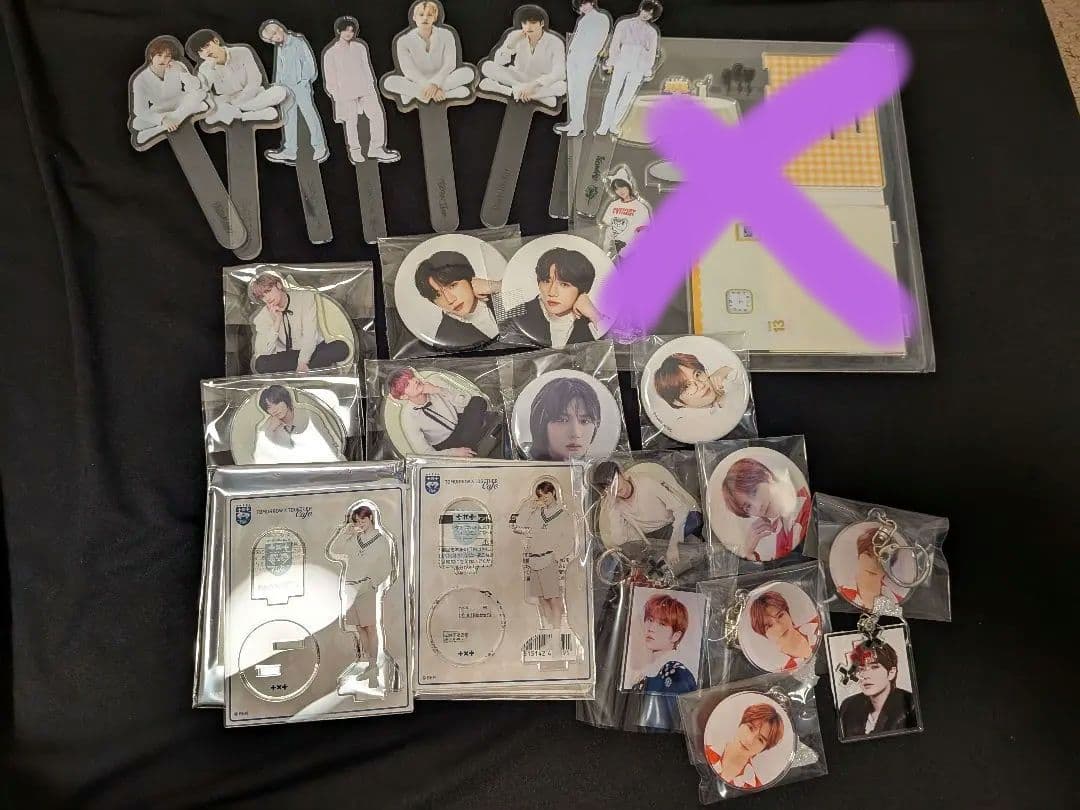 txt アクリルスタンド 缶バッチ　カンテヒョン　ボムギュ