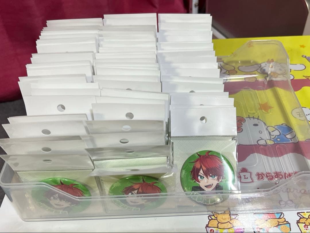 カラフルピーチ じゃぱぱ からぴちコレクション 缶バッジ 2025 からぴち