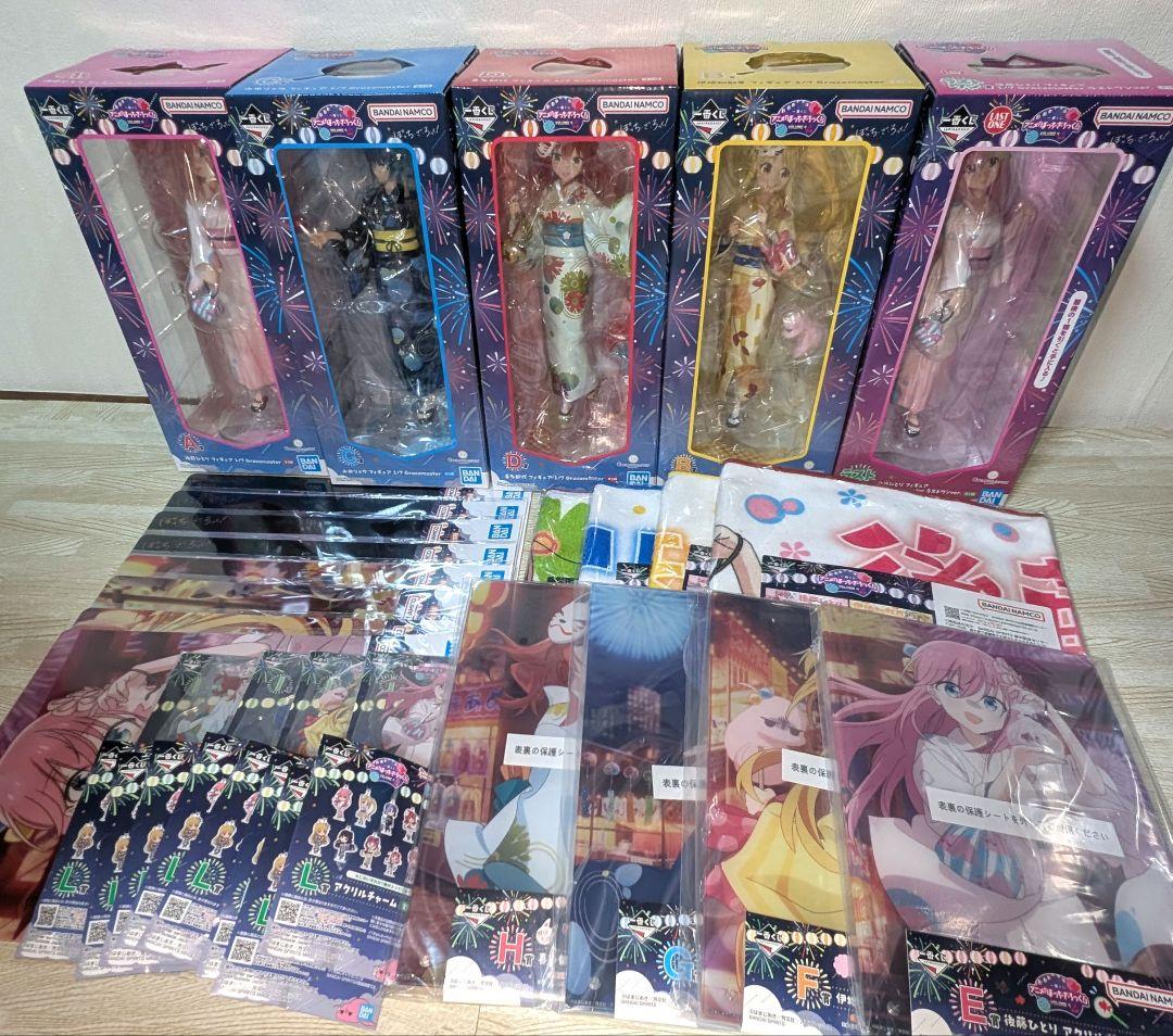 一番くじ ぼっち・ざ・ろっく VOLUME 4 全種 フルコンプ フィギュア