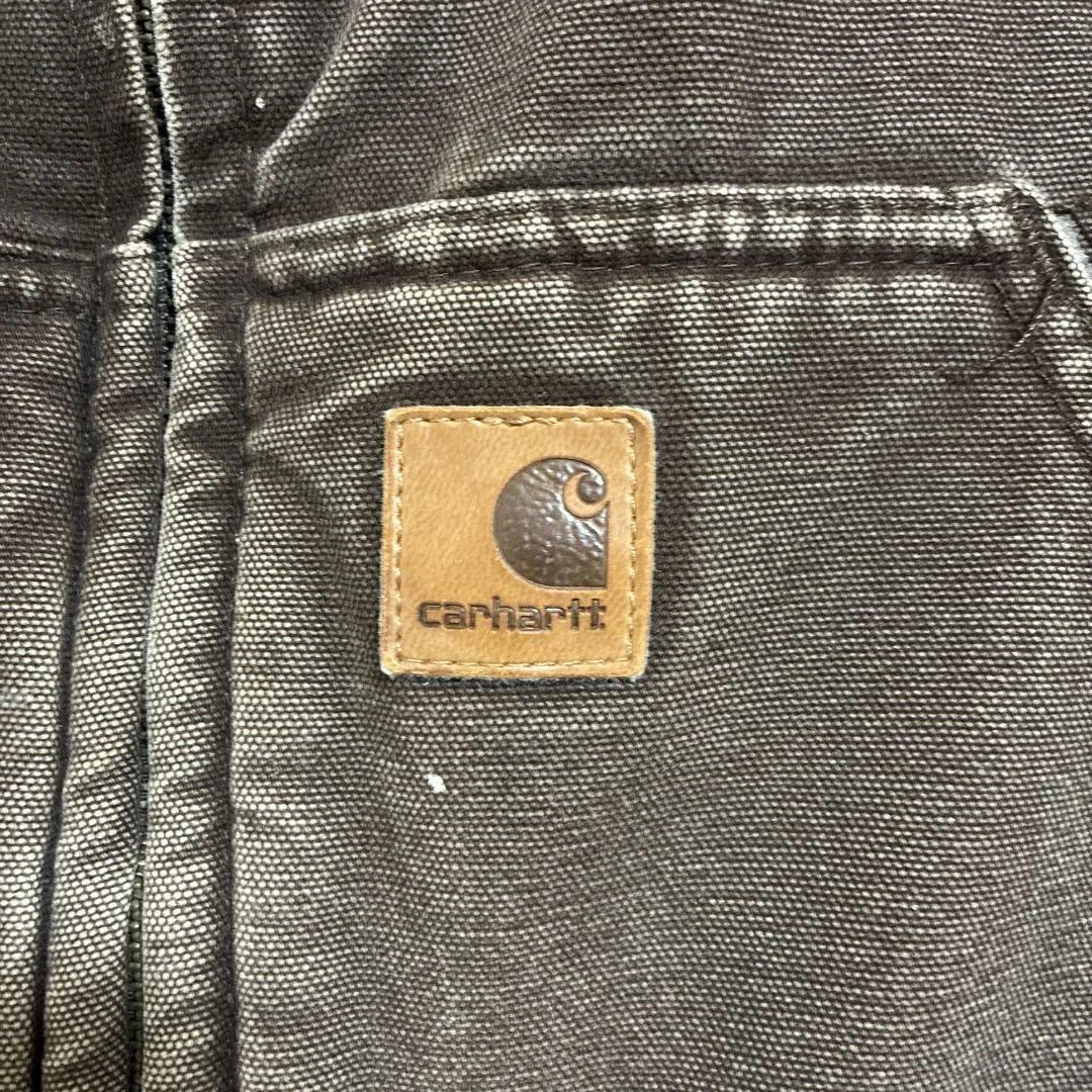 カーハート　メキシコ製　ダックベスト　裏ボア