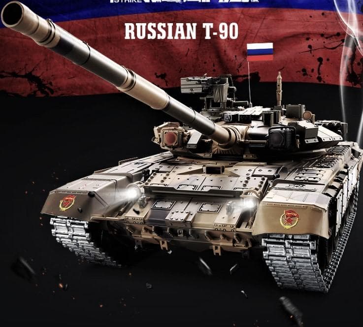 1/16サイズ戦車ラジコン　ロシアT90　ヘンロン3938-1基板7.0