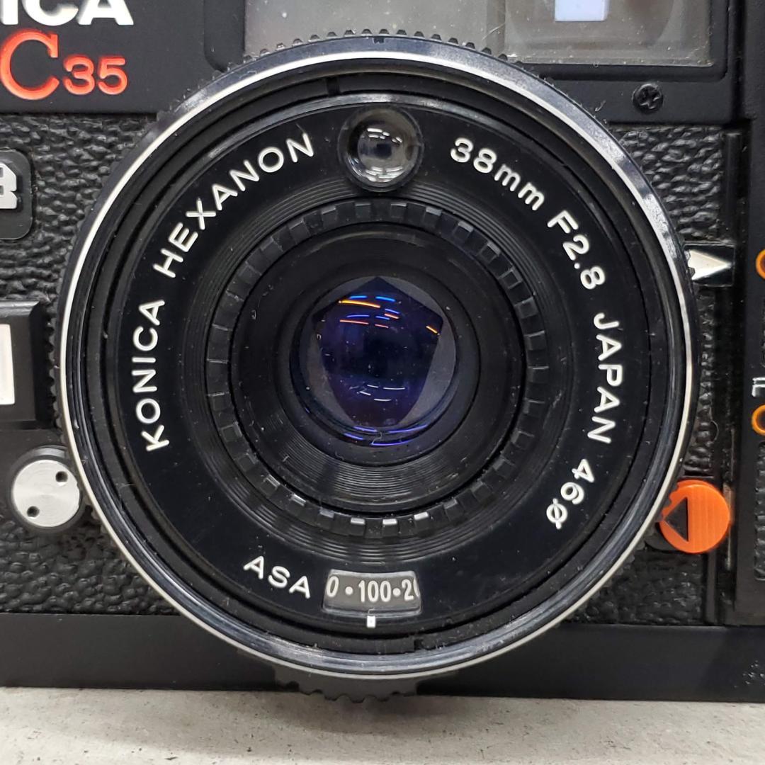 フィルムカメラ KONICA C35 EF F1205-359-5v p