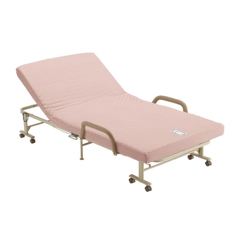 美品アテックス 収納式折りたたみベッド AX-BG570Sシングルリクライニング