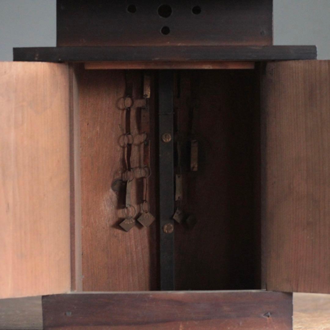 古い 木製 厨子 No.5 金弊 古美術 古道具 アンティーク