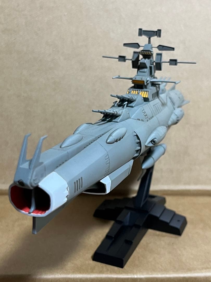 宇宙戦艦ヤマト　主力戦艦　プラモデル塗装済み完成品