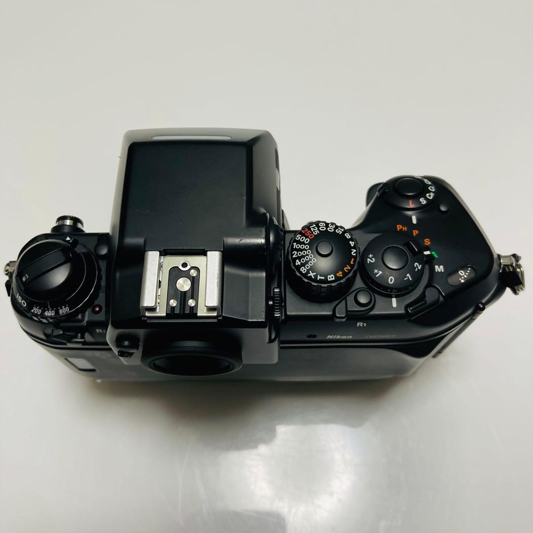 [動作品]Nikon F 4S フィルムカメラ ボディ MB-21付属