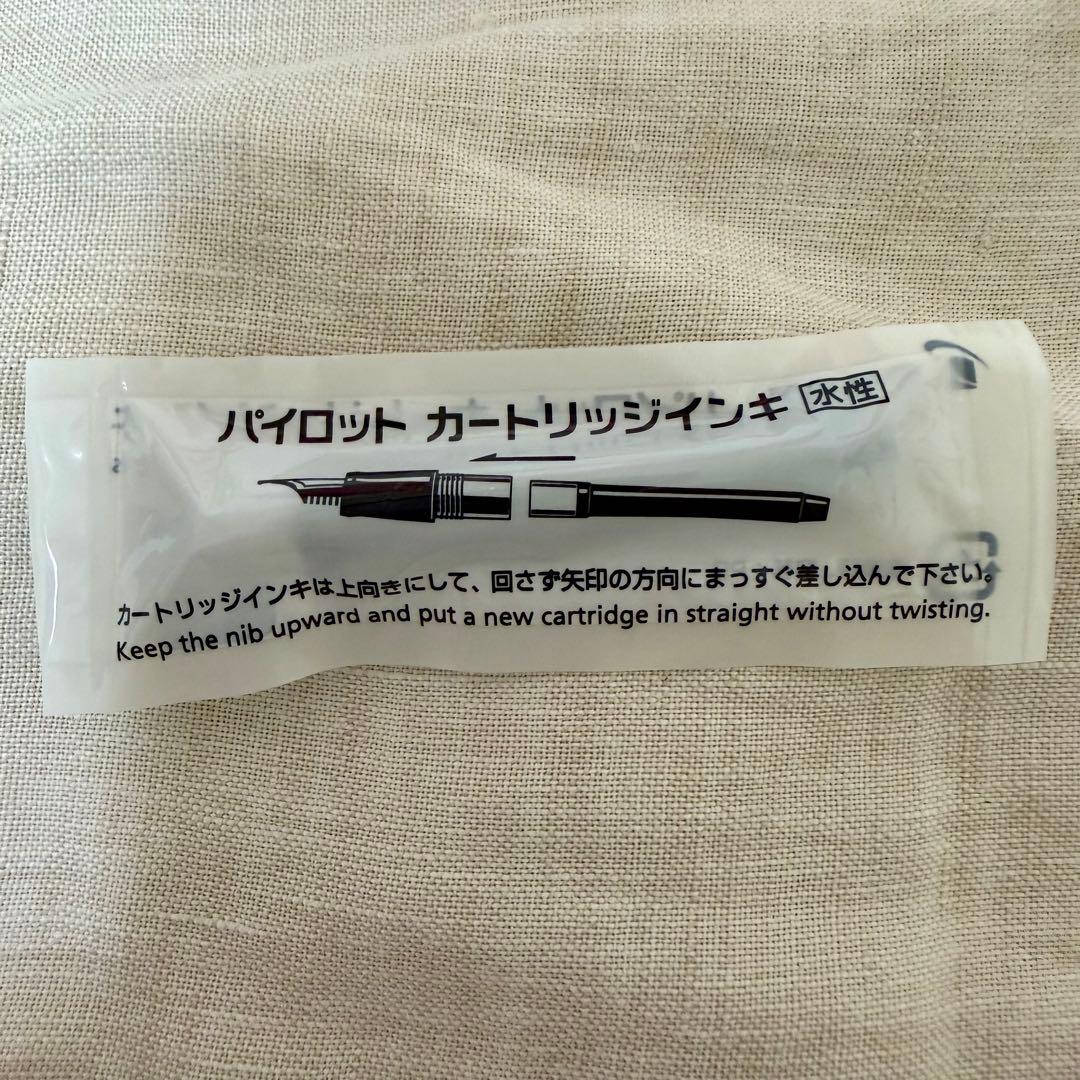 PILOT 万年筆 FCN-1MR + カートリッジインキ + ノートのセット