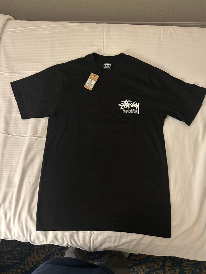 STUSSY ブラック Tシャツ Sサイズ