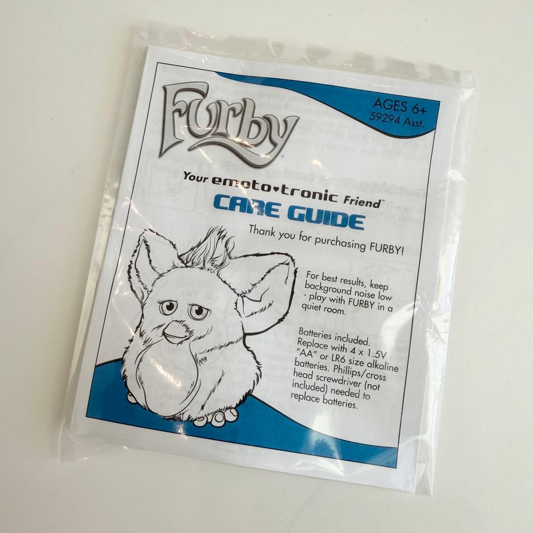 ファービー2 furby 英語版　不稼働　コーヒークリーム　ブラウン　レア