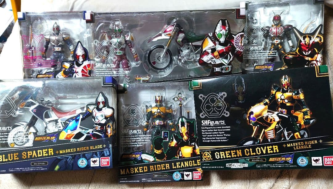 d*7様 S.H.Figuarts 仮面ライダー剣シリーズ まとめ売り 欠品あり