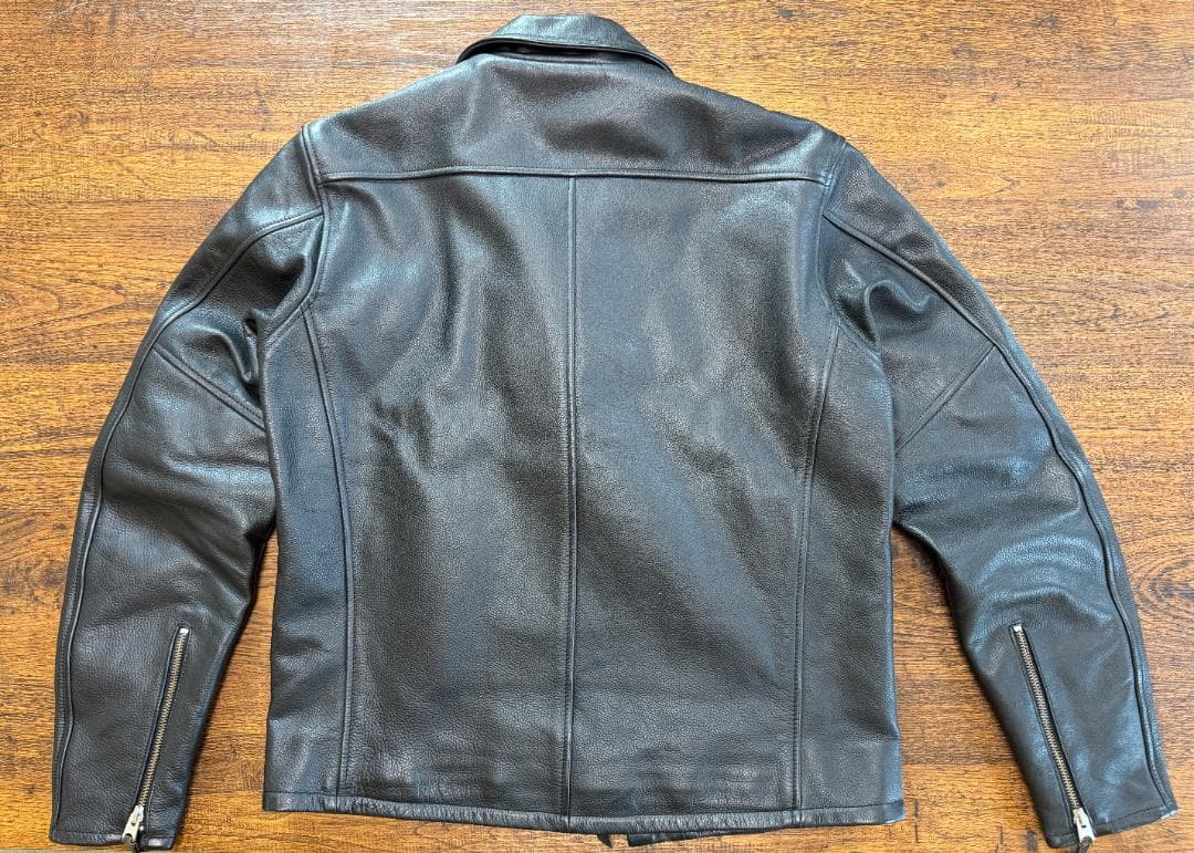 KADOYA シングルライダースジャケット 黒　ストリームライナー（現行モデル）