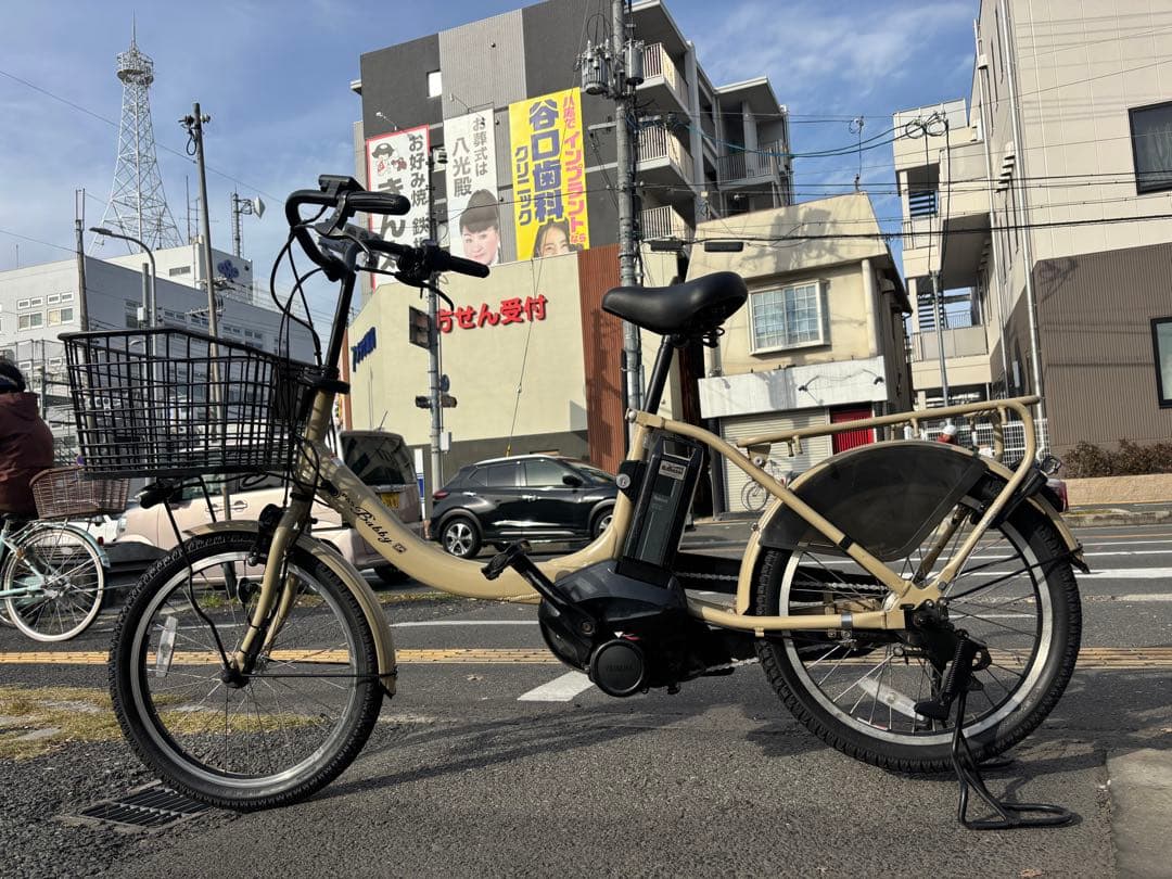 中古20インチYAMAHA電動アシスト自転車　15.4Ah 大阪