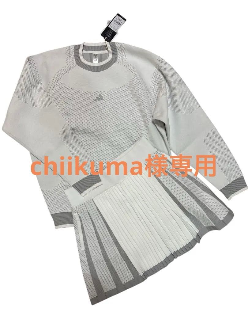chiikuma　アディダス ゴルフ プライムニット トップスMスカートS