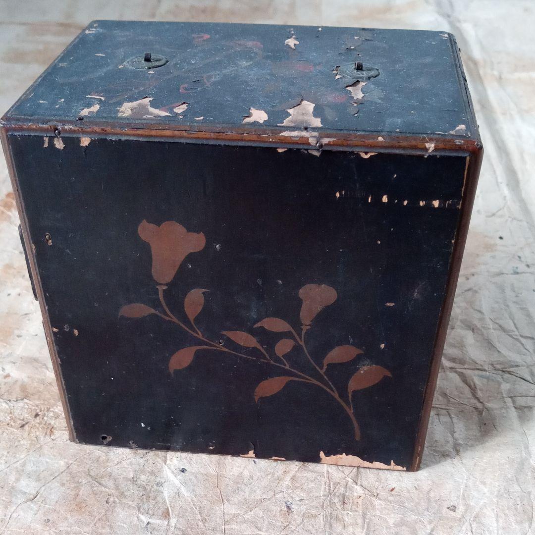 骨董　蒔絵の小箱　箱　詫び寂　アンティーク