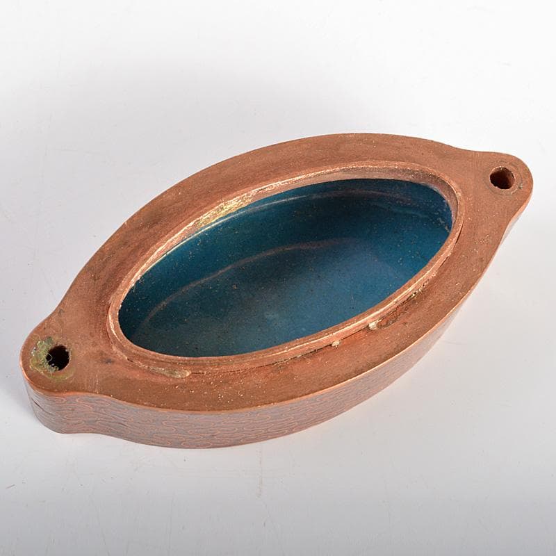 eyeknow74　時代提げ物　古七宝琺瑯彩　葵文印籠　N　6228