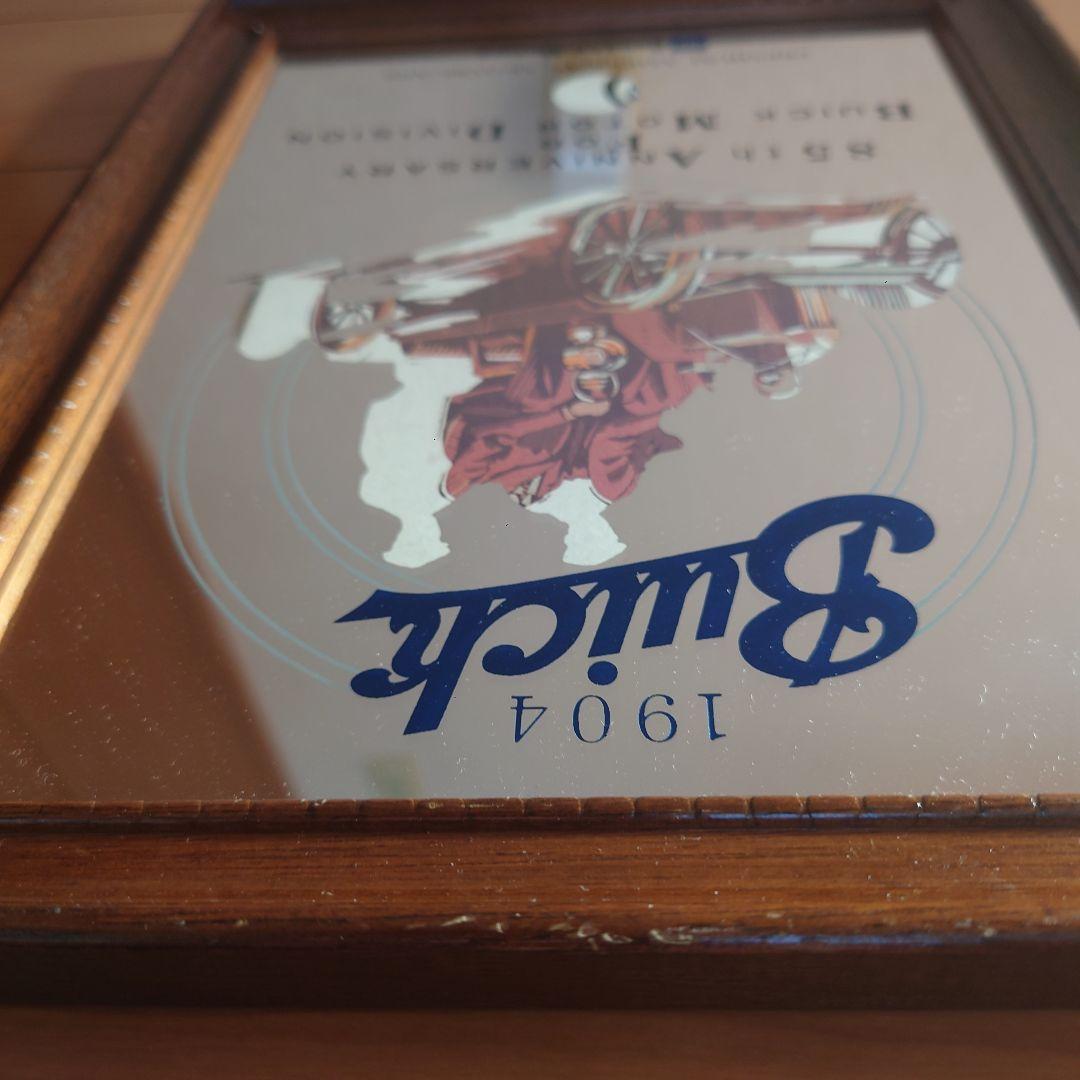 アメリカン アンティークGeneral Motors パブミラー　Buick