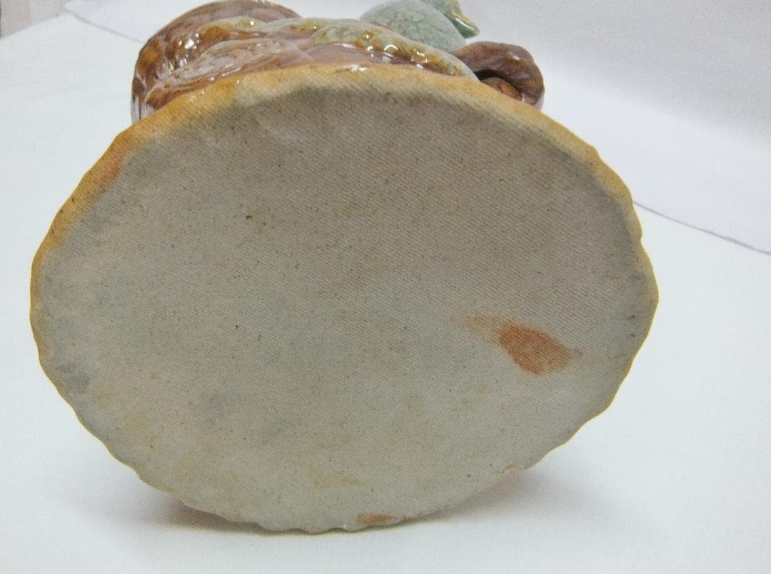 昭和レトロ！珍品！！相馬焼・花瓶・鷹