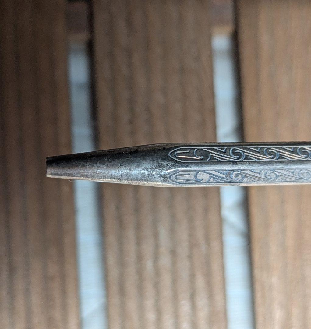 カランダッシュ　アンモナイト　ボールペン　スターリングシルバー　925