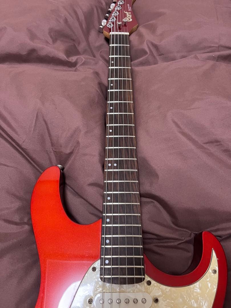 【調整済】Cort コルト　GX220 エレキギター　ストラト　低弦高！　良個体