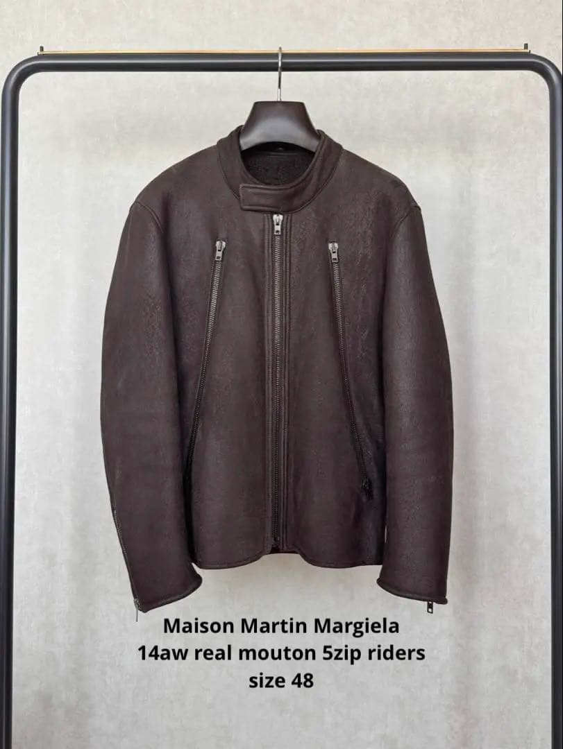 希少極美品Martin Margiela ⑭ 5zip mouton 48