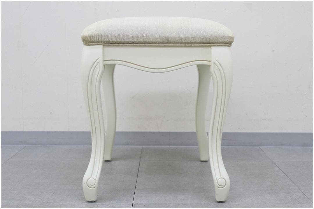 ローラアシュレイ プロバンセル スツール ドレッサースツール 椅子 腰掛 チェア