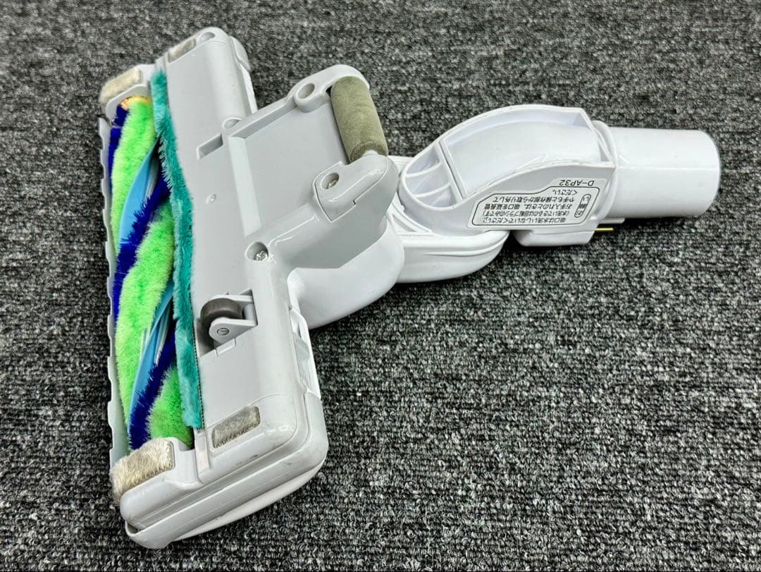 中古綺麗　白　D-AP32 日立掃除機　多機種対応　ヘッド　回転ブラシ　ホワイト