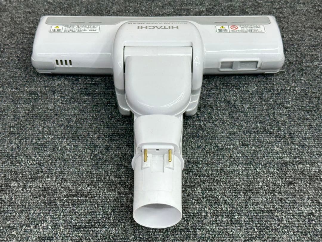 中古綺麗　白　D-AP32 日立掃除機　多機種対応　ヘッド　回転ブラシ　ホワイト