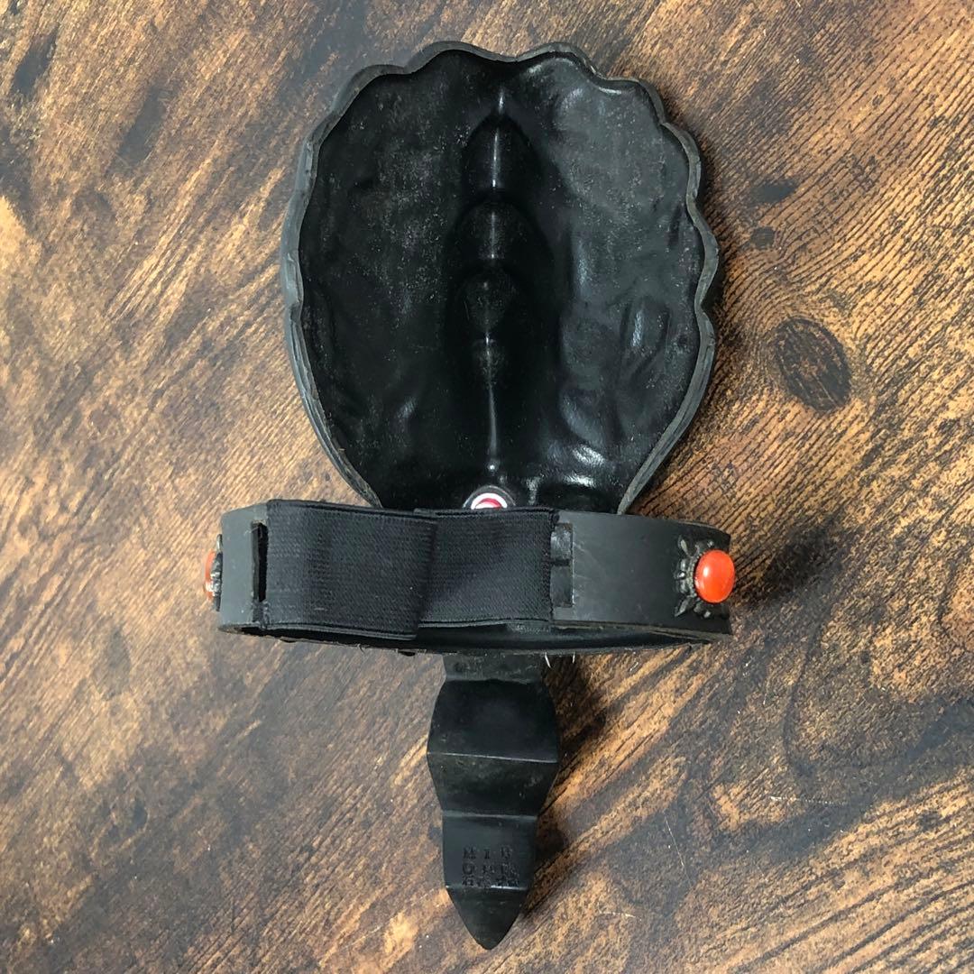 当時物 東映 石森プロ 仮面ライダーアマゾン ギギの腕輪 ソフビ