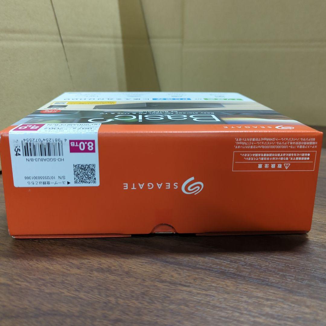 Seagate 外付け ハードディスク (8TB)