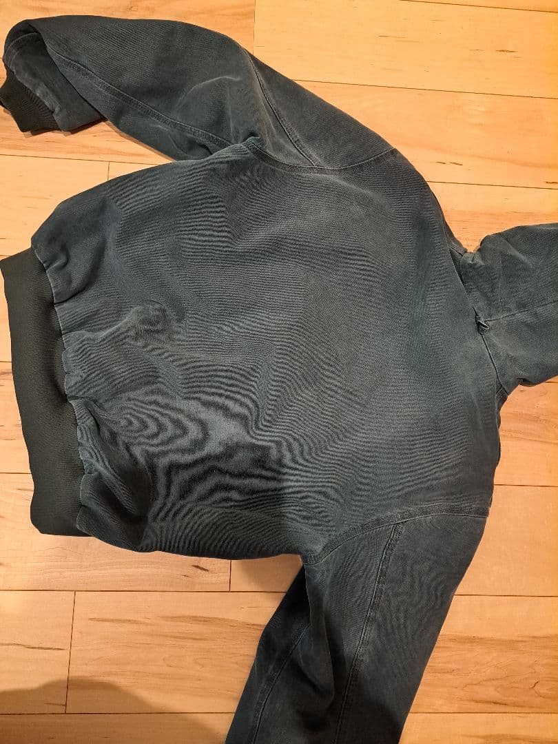 90s モスグリーン　Carhartt アクティブジャケット L　星タグ　USA