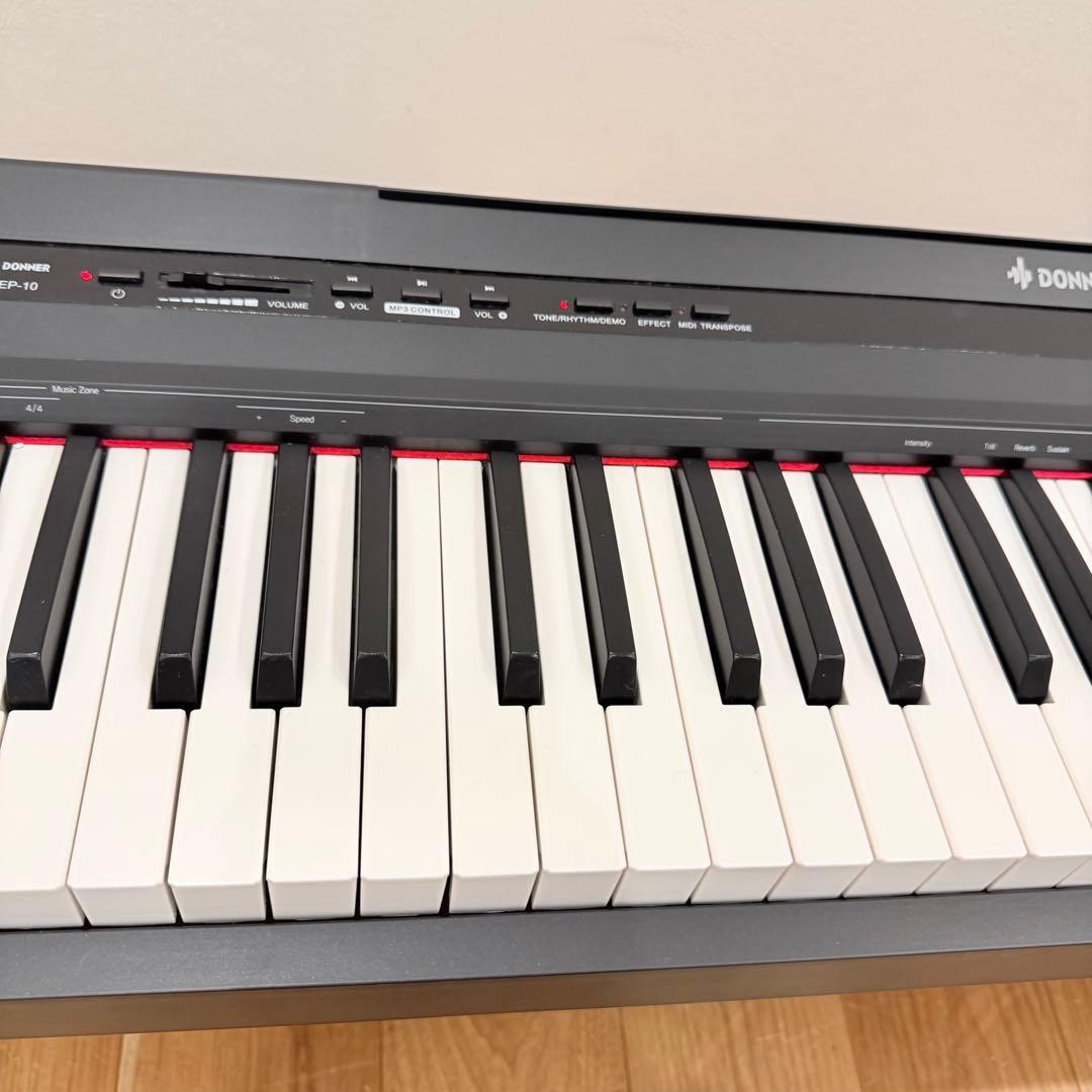 Donner DEP-10 電子ピアノ 88鍵 ドンナー 楽器 練習 キーボード