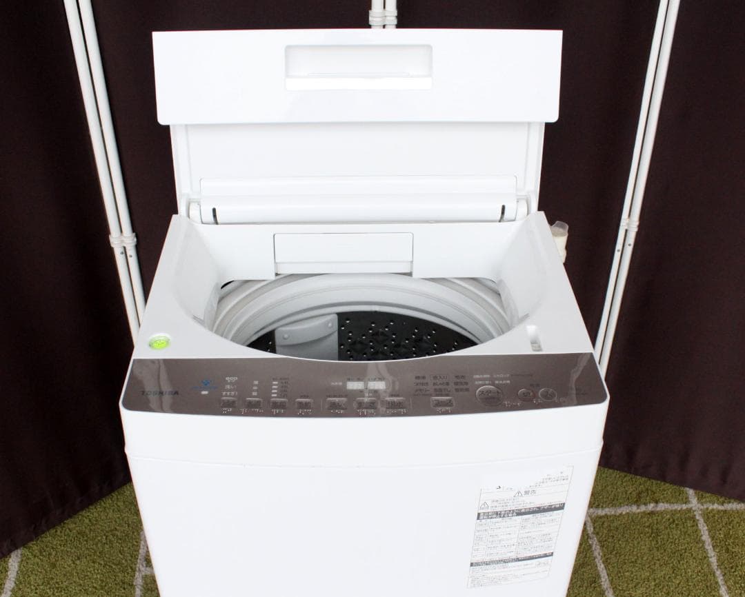 送料込み★東芝☆縦型洗濯機☆ZABOONザブーン☆8.0㎏洗い☆AW-BK8D8