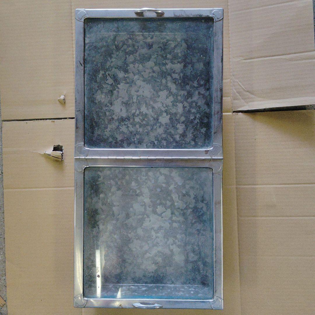 昭和レトロ ブリキケース ガラスケース 駄菓子 アンティーク 店舗 什器