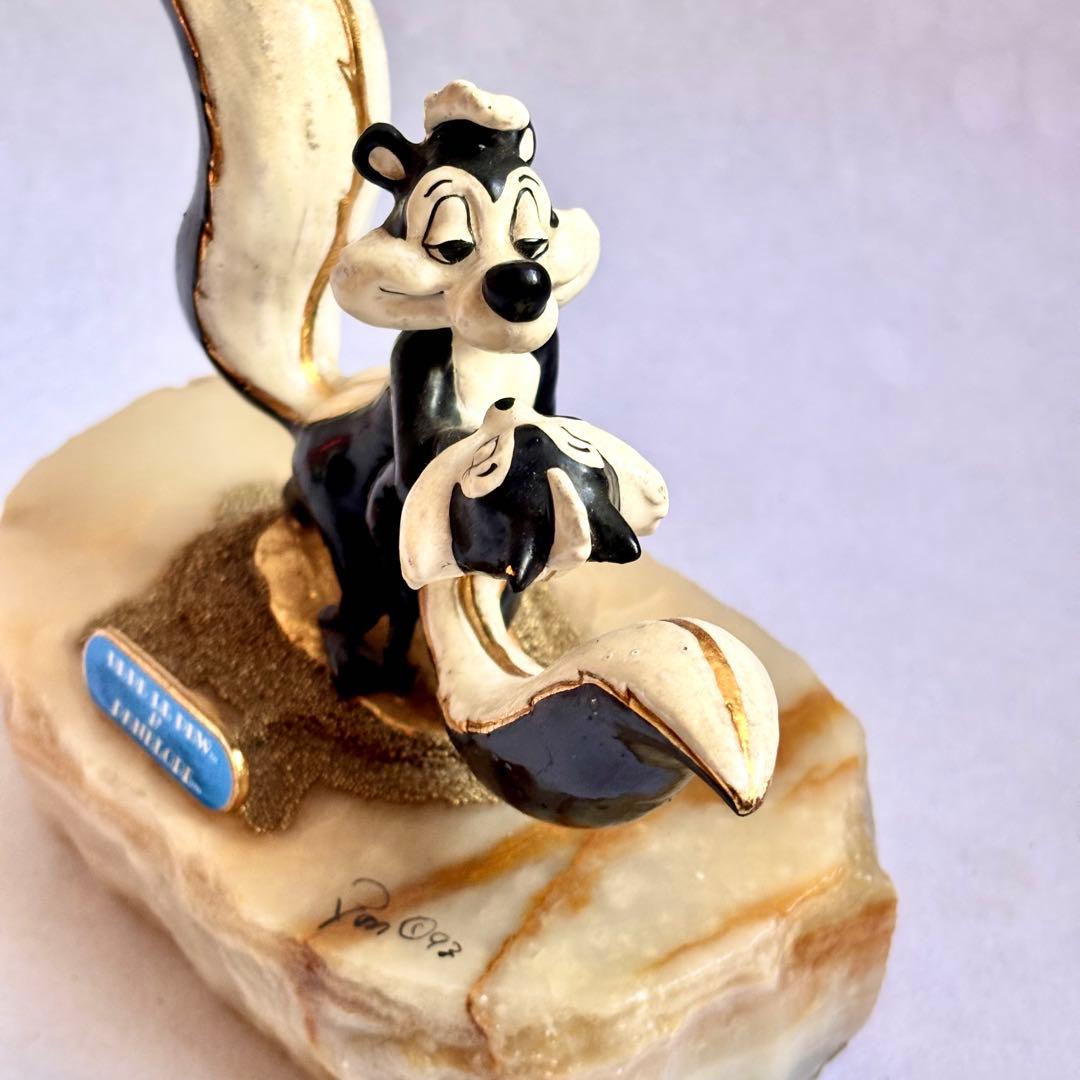 【サイン入】Ron Lee ペペ・ル・ピュー&ペネロ ワーナーブラザーズ