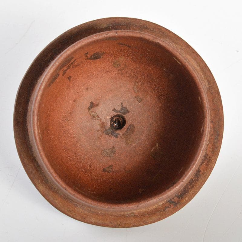 中国　紫砂　朱泥　急須　茶壷　在銘　U　R7299