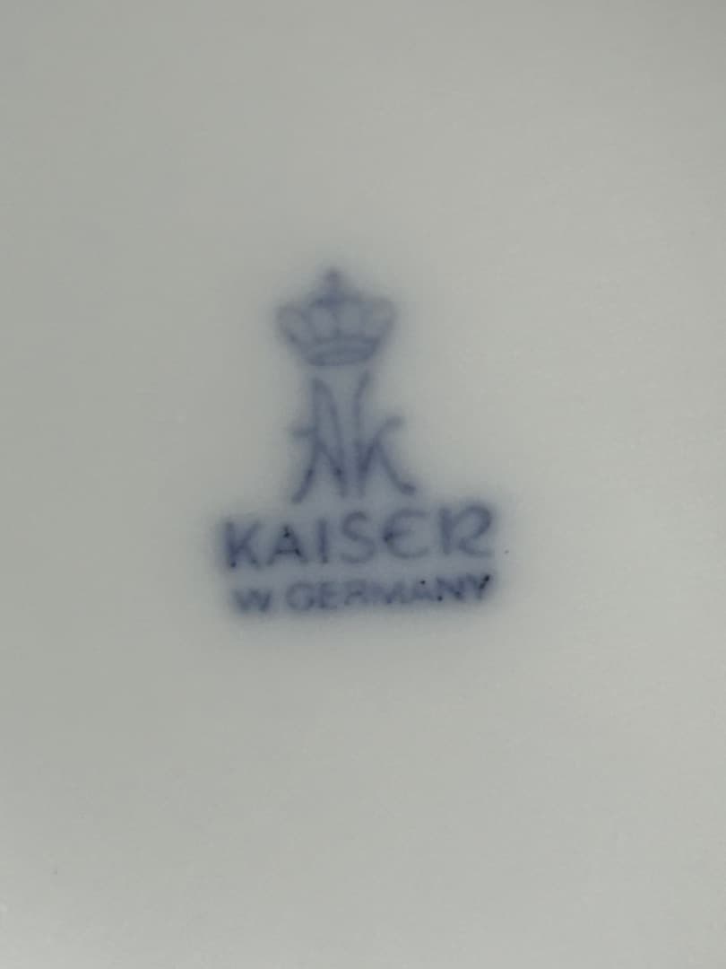 KAISER PORZELLAN カイザーポーセレン 白磁のフラワーベース