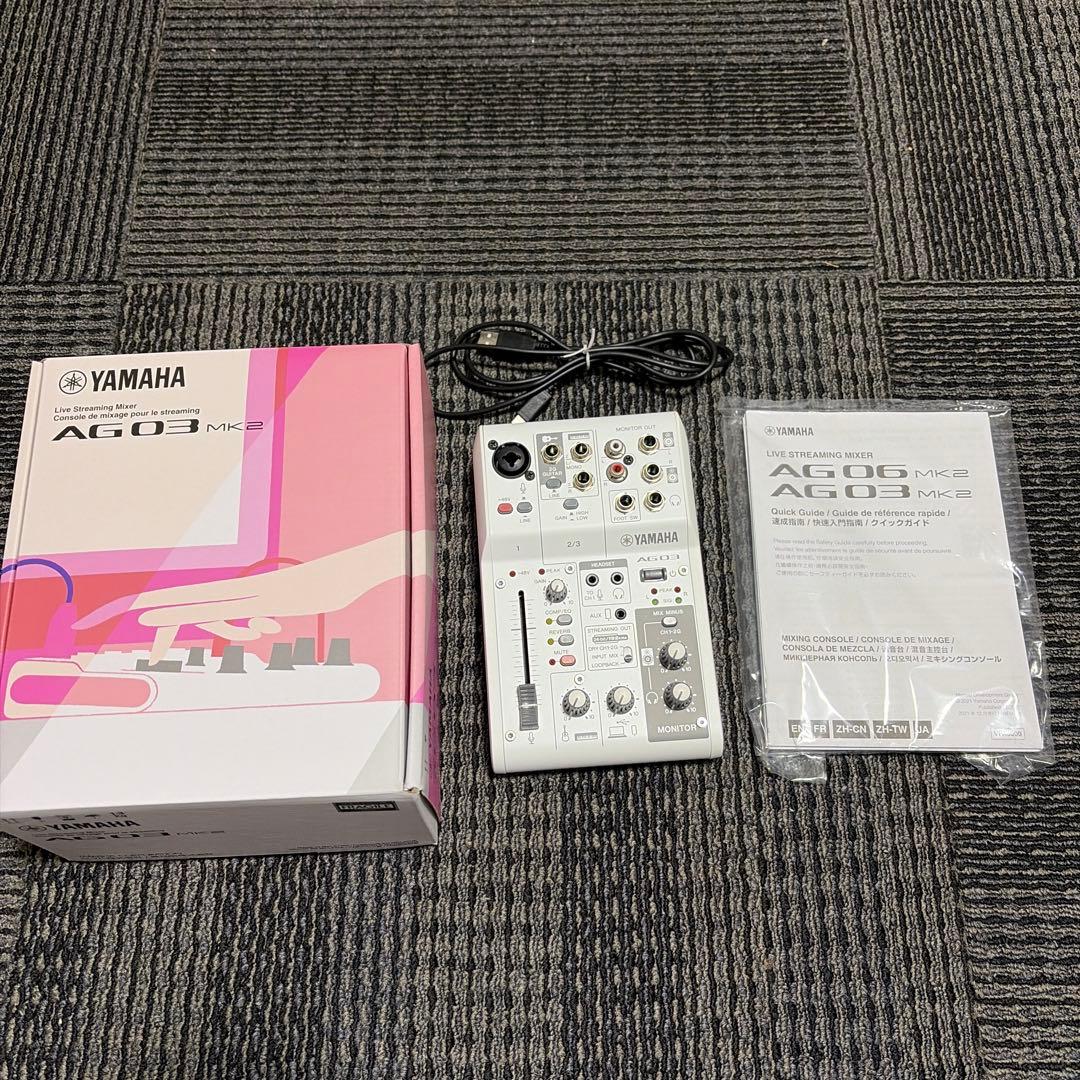 YAMAHA AG03 ライブストリーミングミキサー