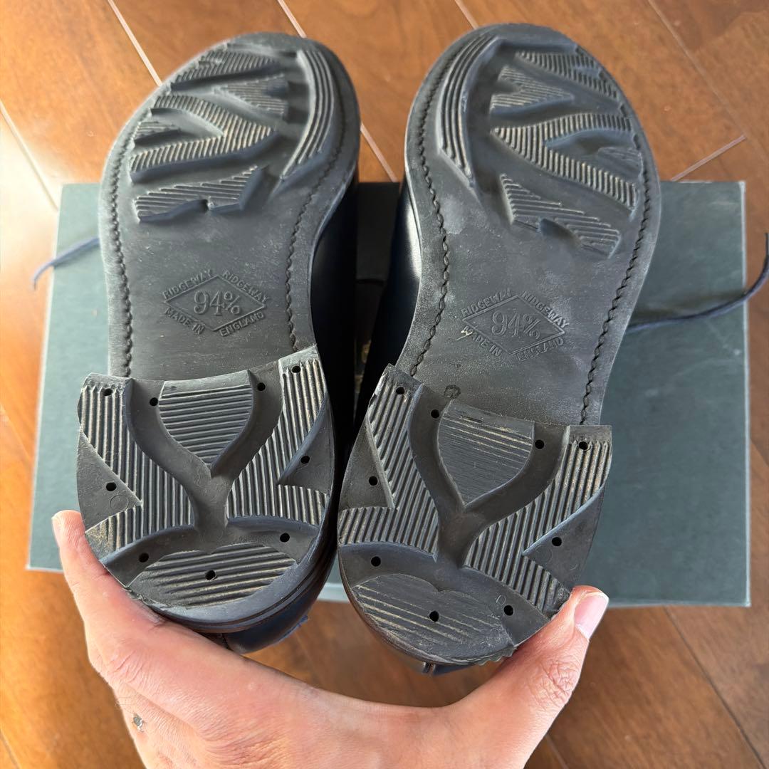 Crockett & Jones Moreton 7½ E ネイビー