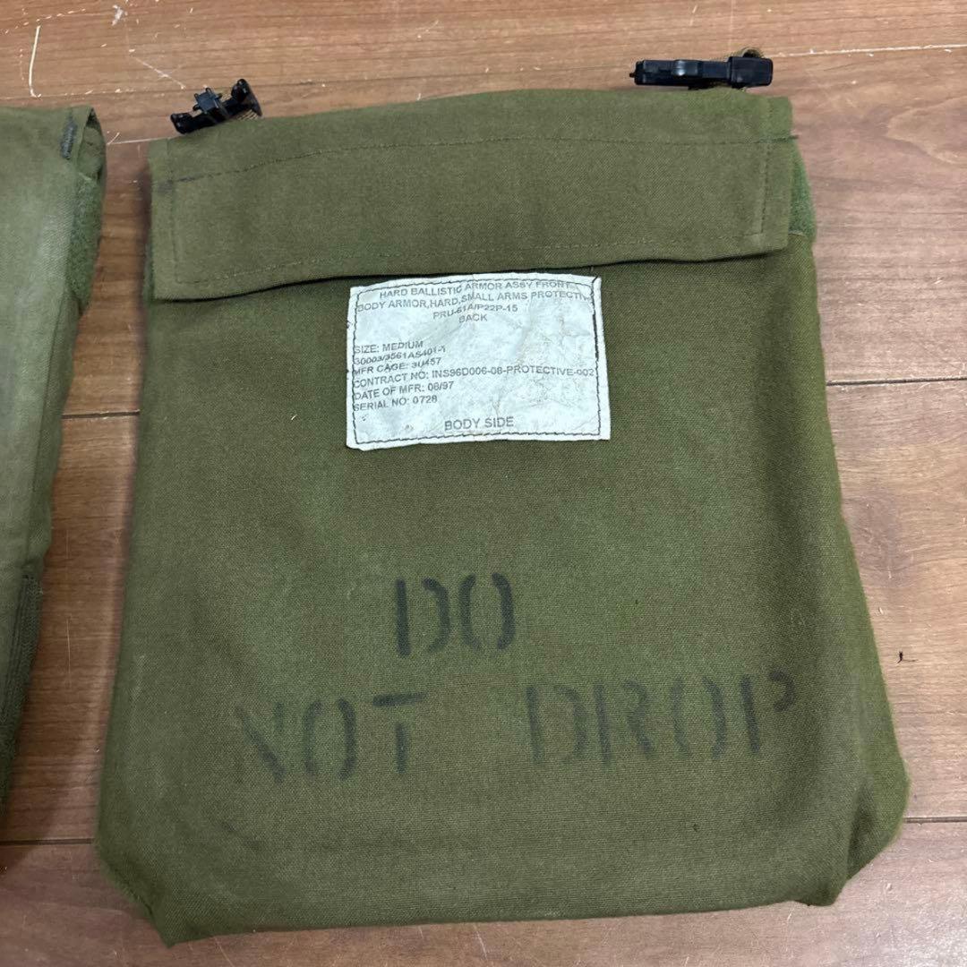 米軍実物　PRU－60Ａ HARD BALLISTIC ARMOUR プレートM