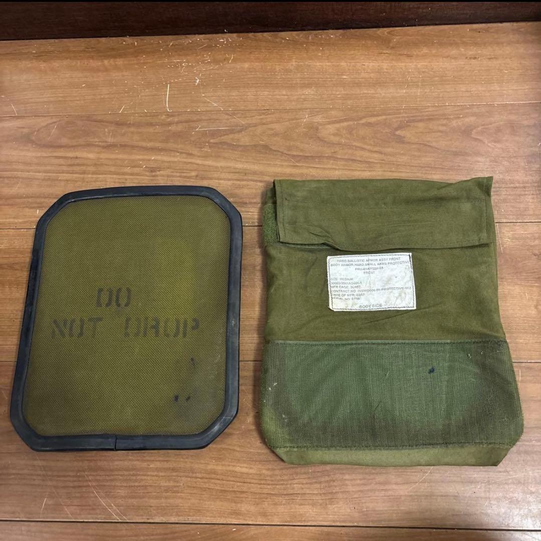 米軍実物　PRU－60Ａ HARD BALLISTIC ARMOUR プレートM