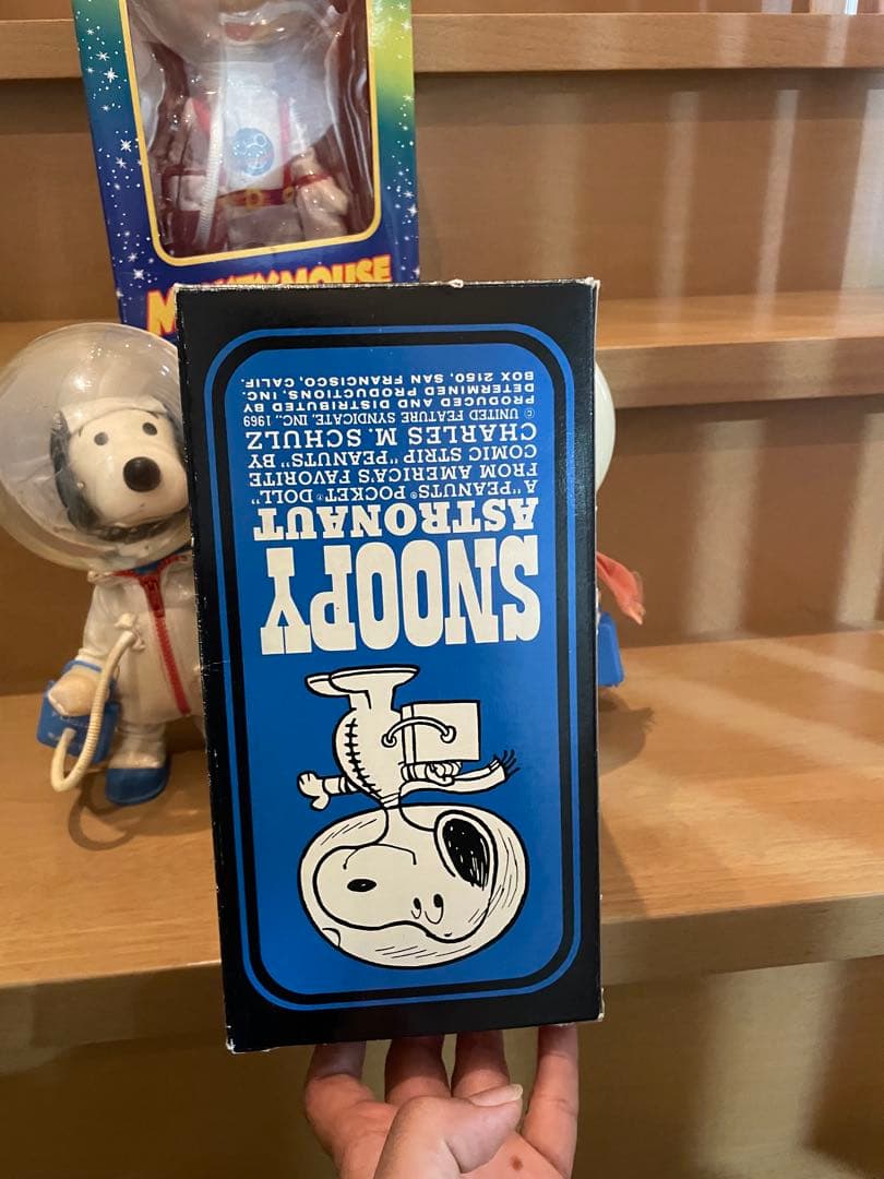 ヴィンテージ アストロノーツ　スヌーピー フィギュア3体セット