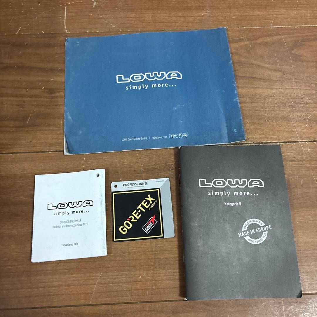 未使用品　米軍　LOWA GORE−TEX ミリタリーブーツ　26cm WIDE