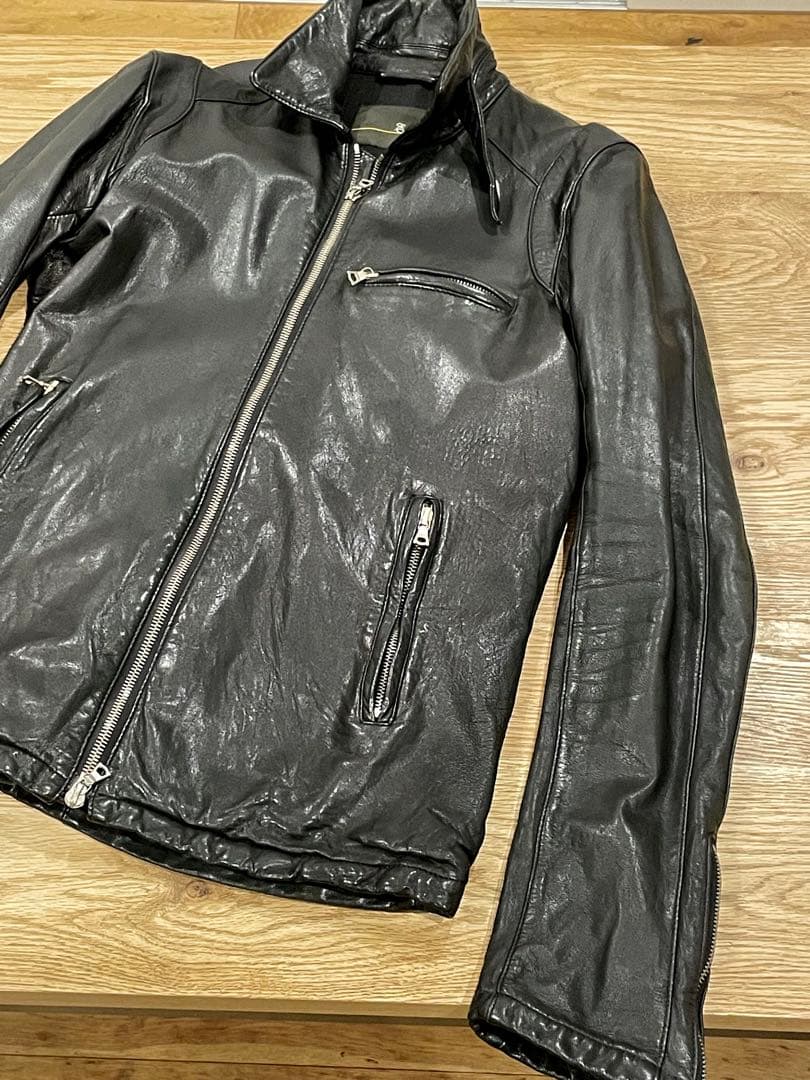 Edition エディション ゴートレザー シングルライダース M riri