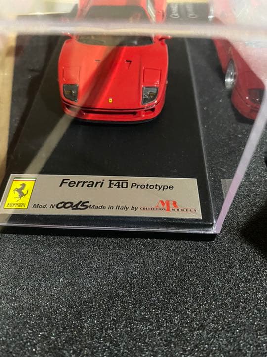 1/43 フェラーリ f40 GENROQ 限定 mr  1315台限定