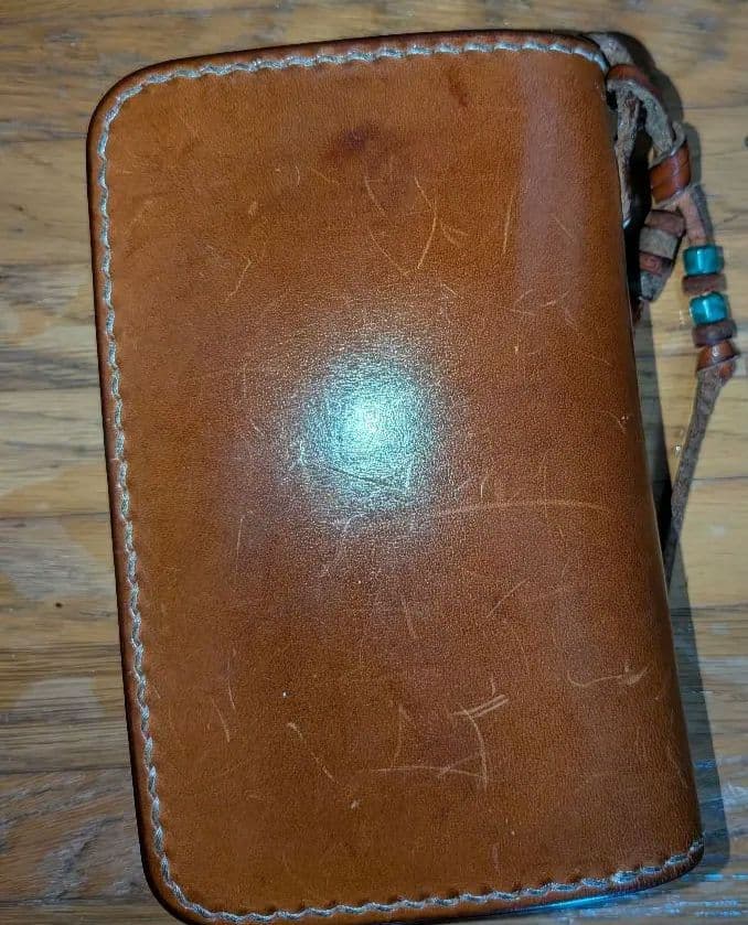 天神ワークス ミドルウォレット Tenjin Works